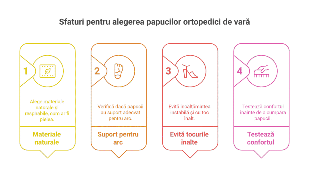 Sfaturi esențiale pentru alegerea papucilor ortopedici vara - visual selection